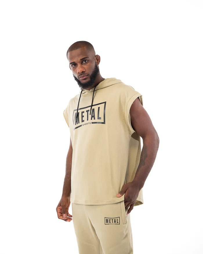 Felpa Smanicata con Cappuccio Metal Boxe – Loose Fit - Fight Club Store