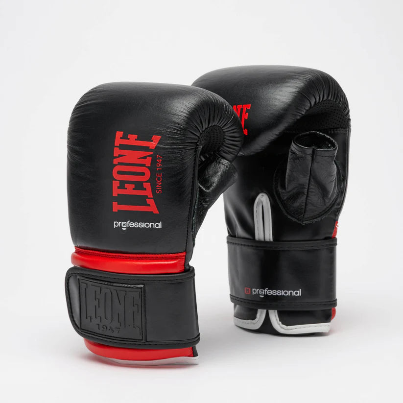 Leone Professional Leather Punching Bag Gloves