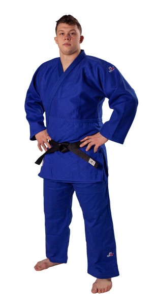 Blauer IJF zugelassener Judogi 750 Japanischer Stoff