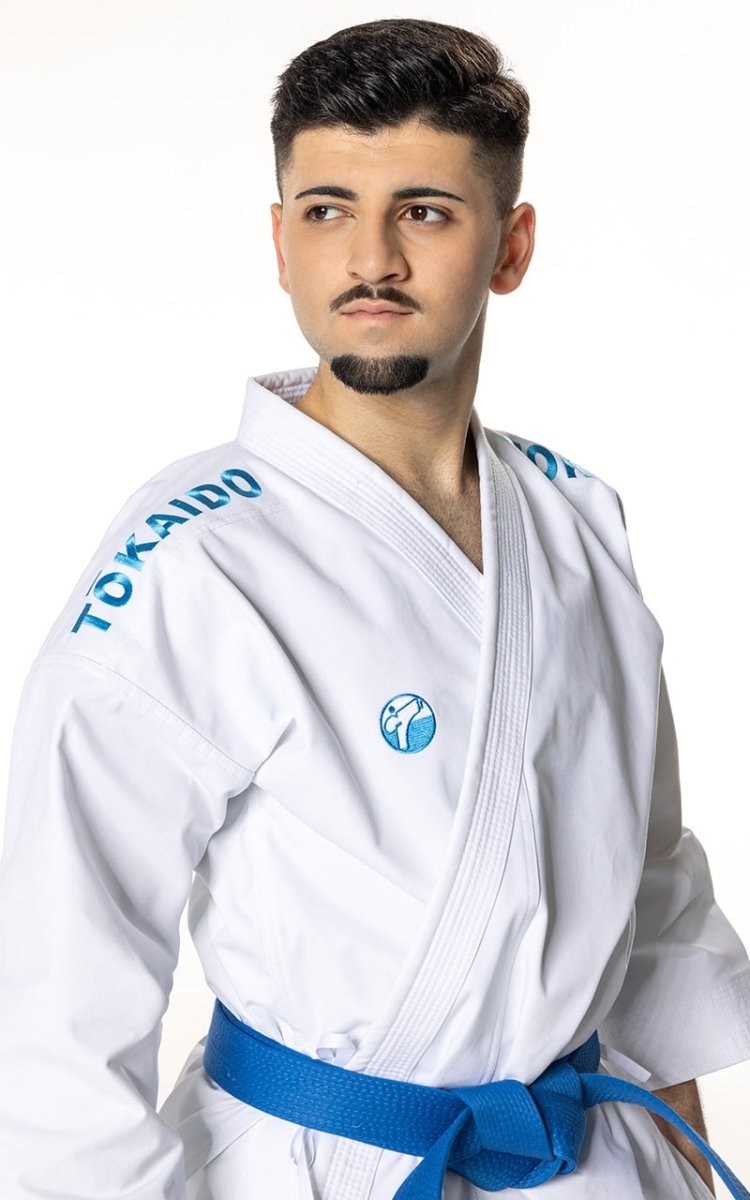 Karategi Set Tokaido Kata Master Duo WKF 14oz - Doppia Giacca Slim Fit - Fight Club Store