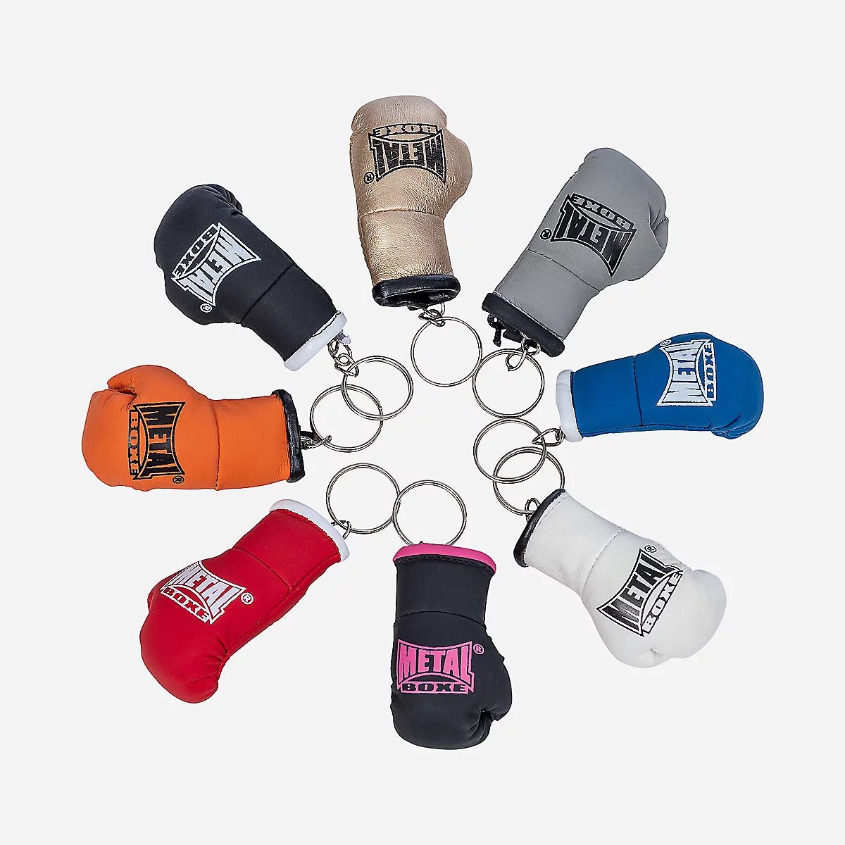 Portachiavi Guantone da Boxe Metal Boxe – Passione in Formato Pocket - Fight Club Store