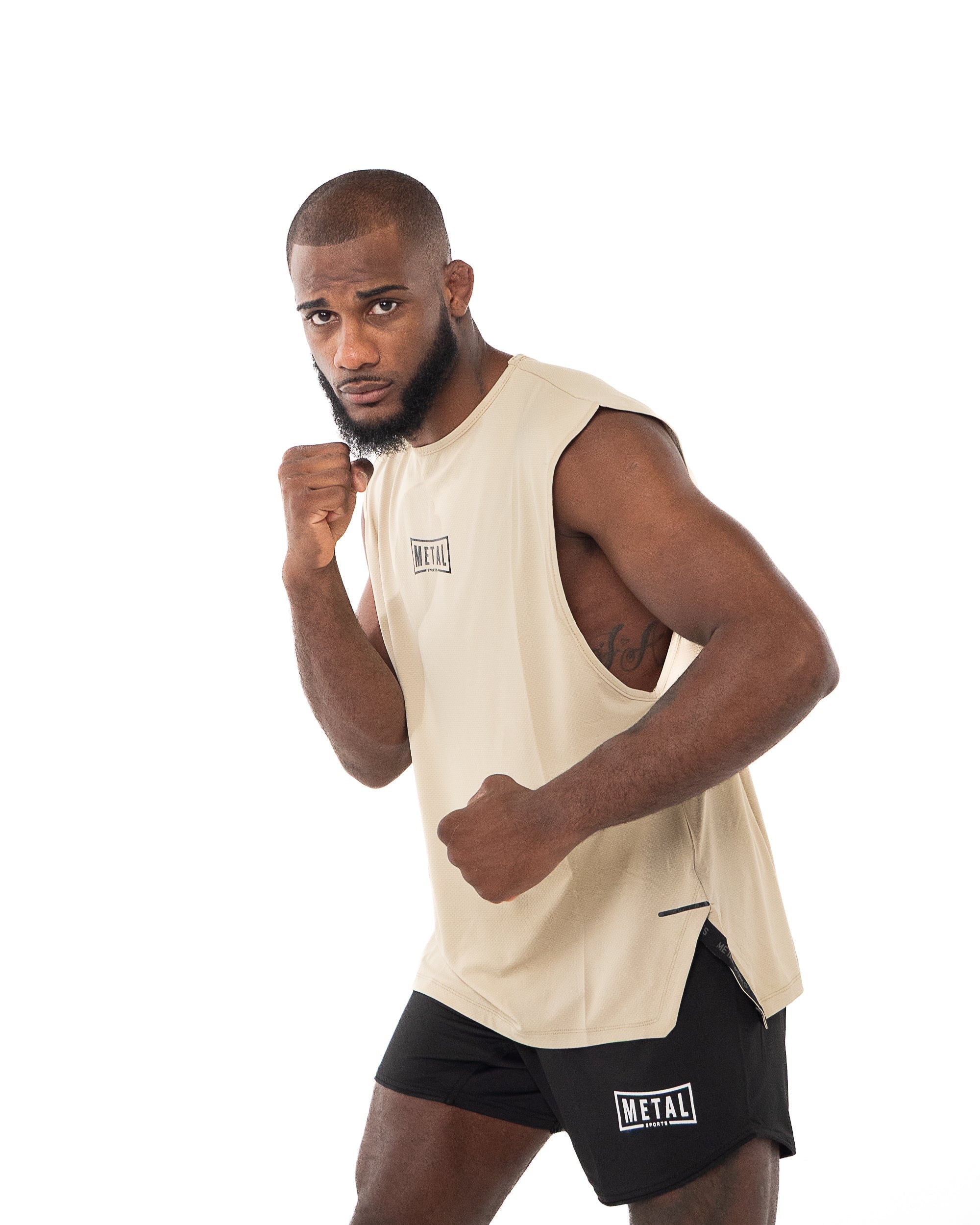 Camiseta de entrenamiento oversize Metal Boxe