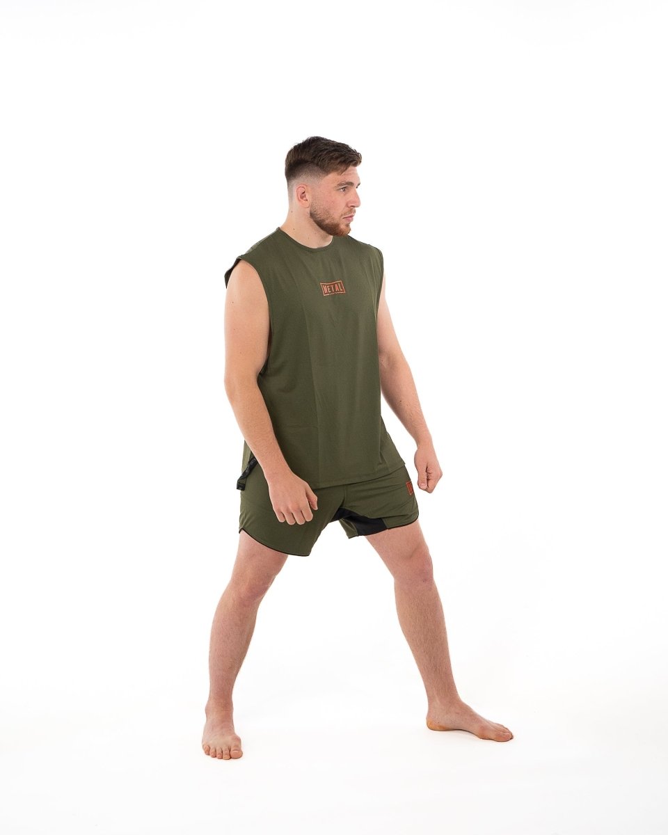 Canotta d'allenamento Oversized Metal Boxe - Fight Club Store