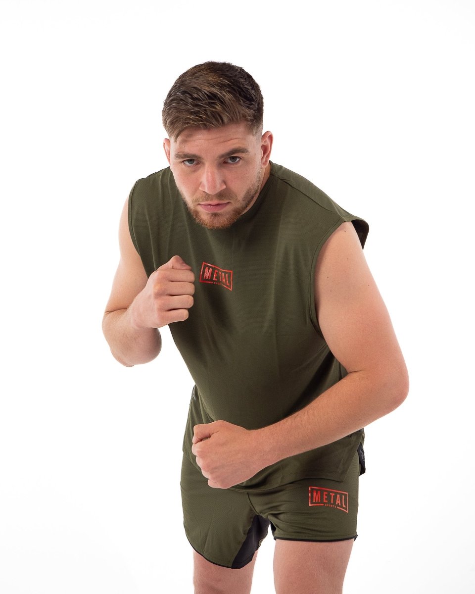 Canotta d'allenamento Oversized Metal Boxe - Fight Club Store