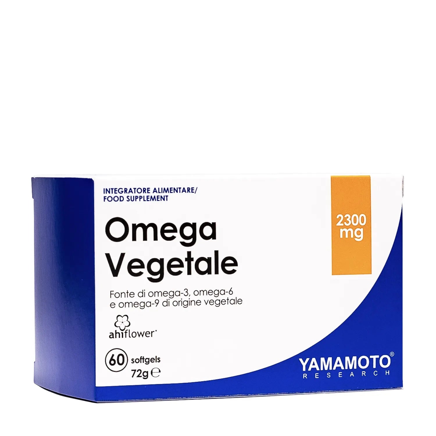 Ahiflower® Vegetable Omega 60 softgels YAMAMOTO