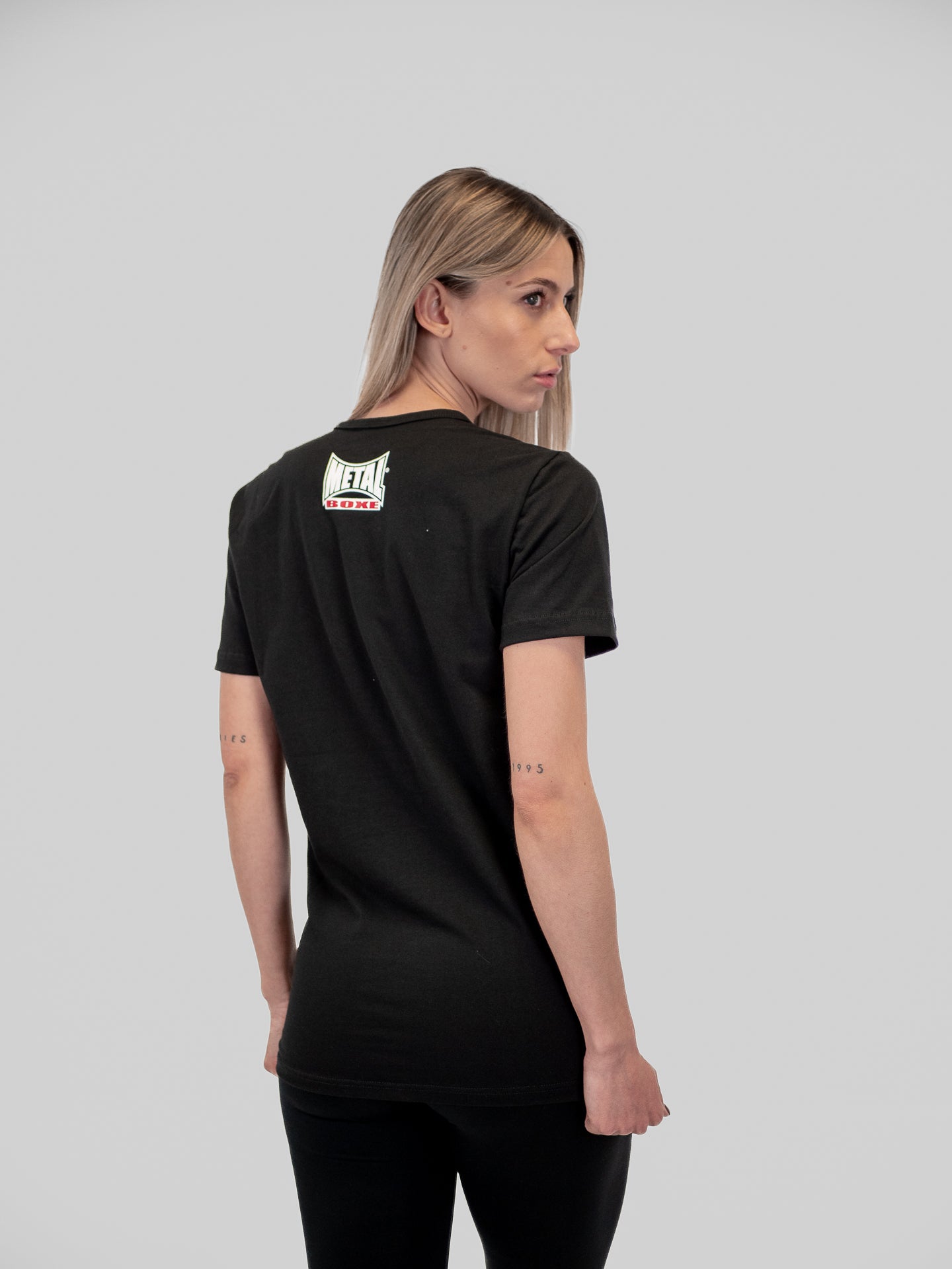Camiseta Mujer Visual Boxe Metal Boxe