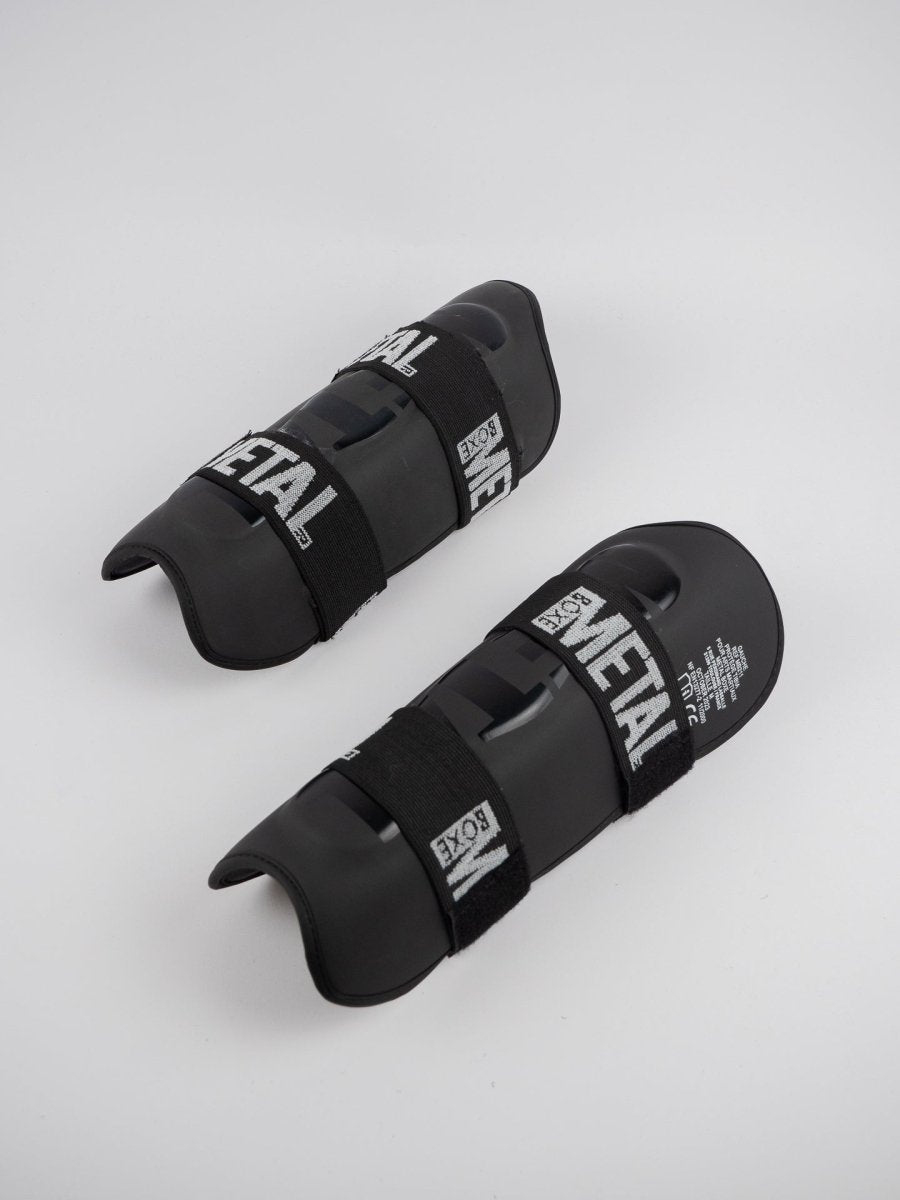 Paratibia PRO Black – Protezione Avanzata Senza Parapiede - Fight Club Store