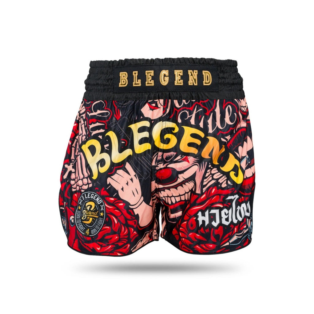 Muay Thai Shorts B Legend Creepy Clown