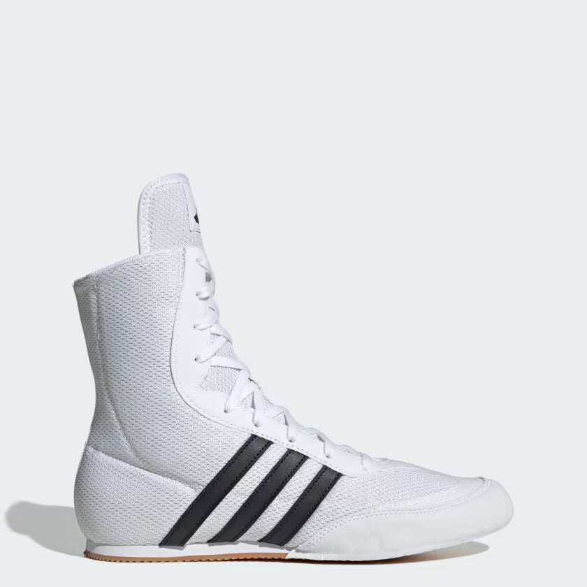 Adidas Box Hog 2 White Boxing Shoes