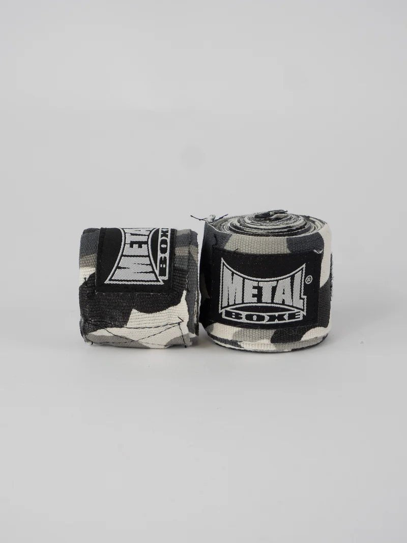 Bandaje de box metalice 2,5 metri textura de camuflaj