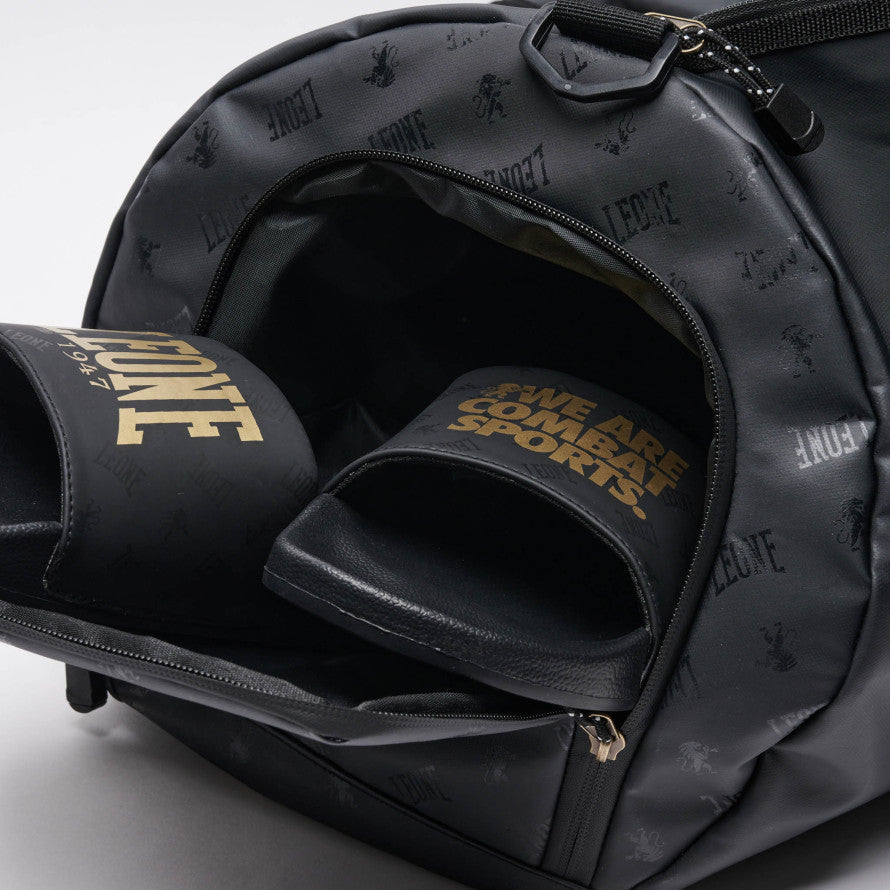 Black Gold DNA Lion Duffel Bag