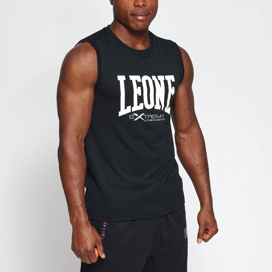 Sleeveless Tank Top with Lion Logo