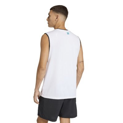 Wako Kick Light Adidas débardeur blanc vue arrière respirant