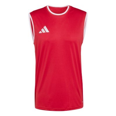 Débardeur Adidas Wako Kick Light rouge vue de face pour la compétition
