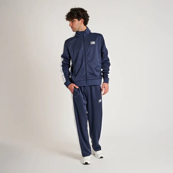 Ensemble de survêtement technique Leone pour homme avec veste à col montant et pantalon de sport