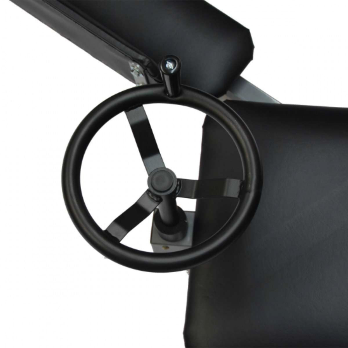 Mechanical leg spreader with continuous movement