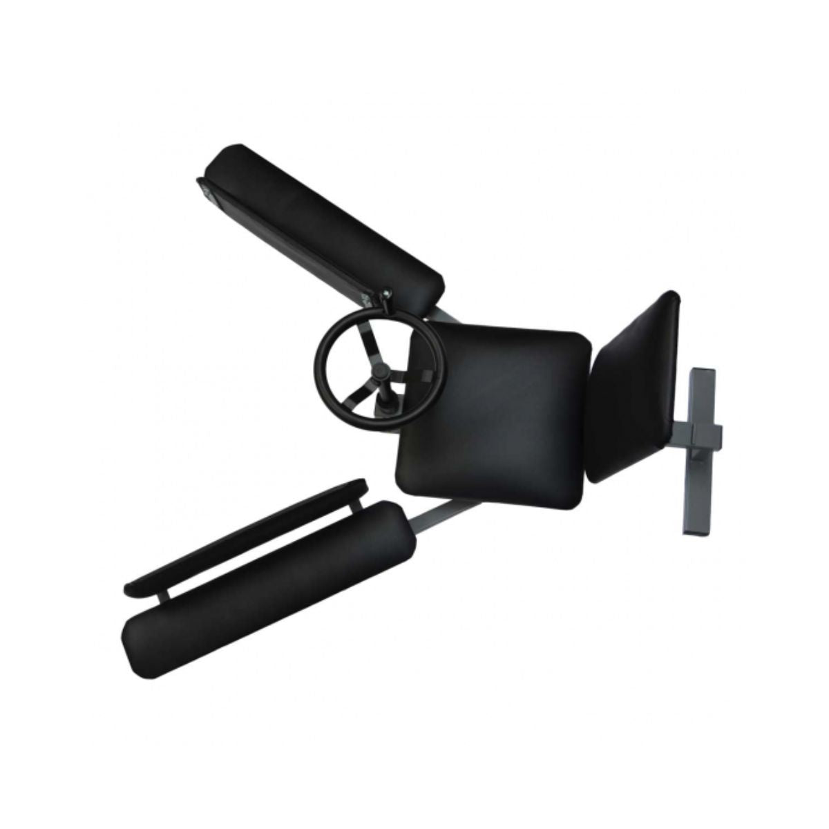 Mechanical leg spreader with continuous movement