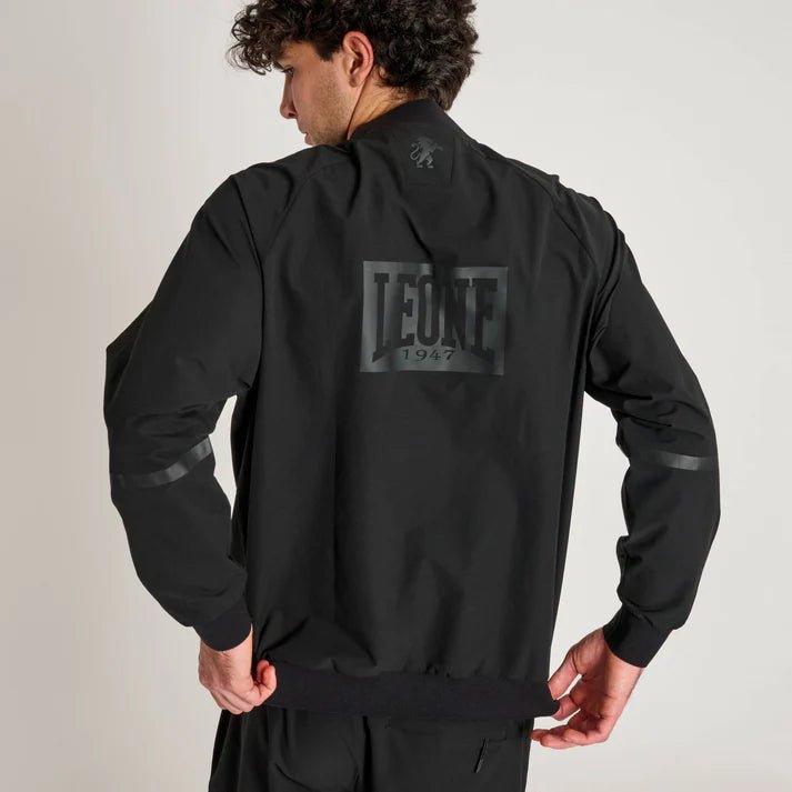 Felpa Leone Black Lion Lightweight Tecnica con Zip - Fight Club Store
