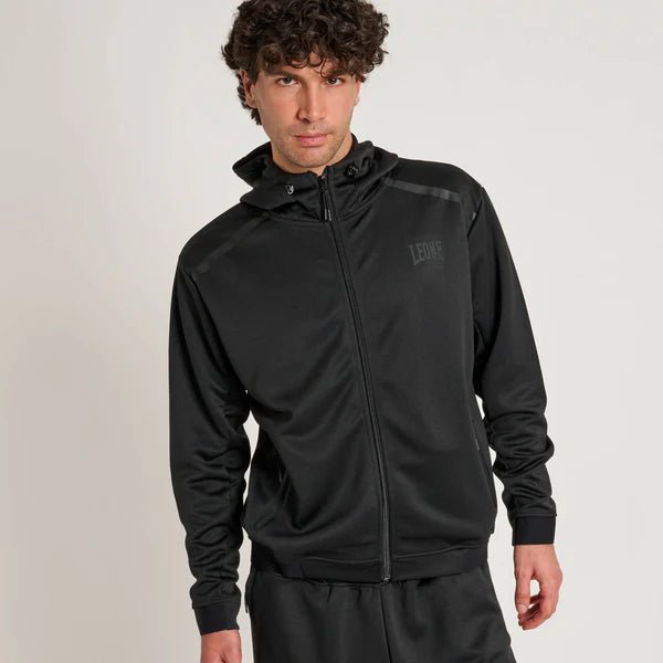 Felpa con Cappuccio Leone Black Lion Tecnica - Fight Club Store