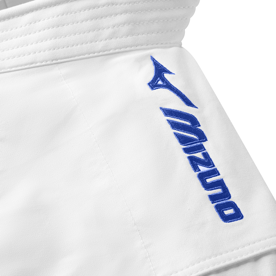 Karate Kata Premier League Jacket Mizuno Kime Blue