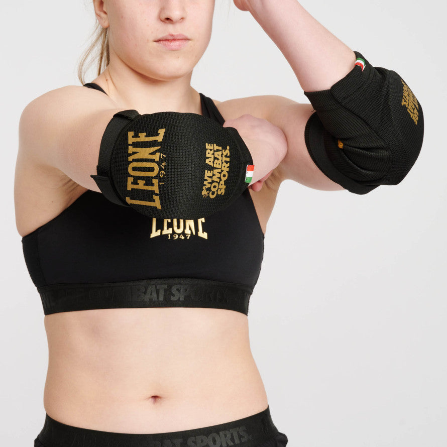 Leone Padded Muay Thai Kick Elbow Pads