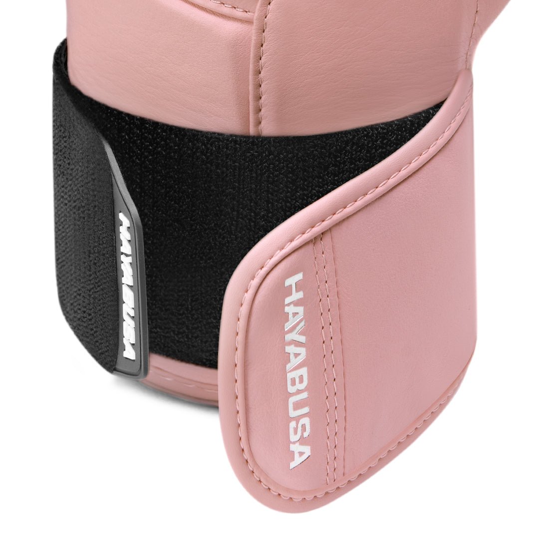 Profilvy av den rosa Hayabusa T3 Kanpeki-handsken