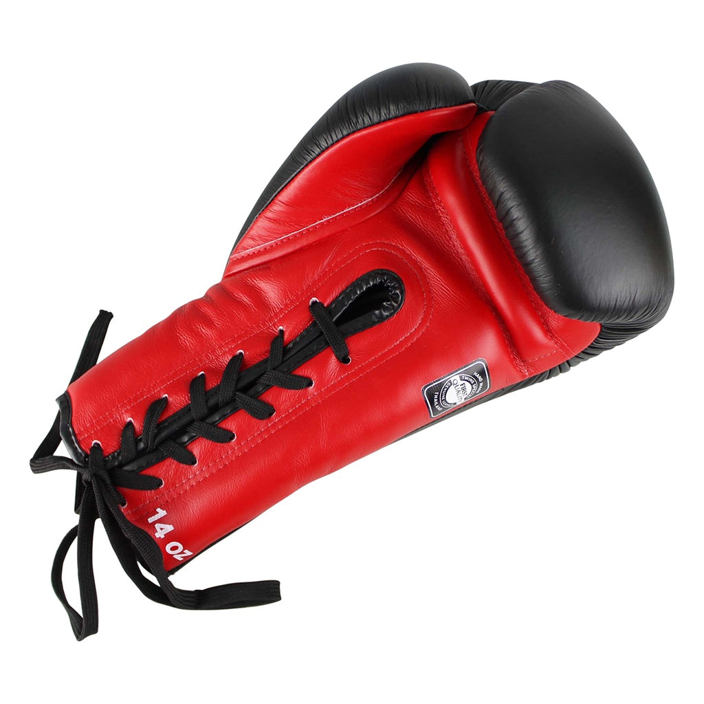 Twins Special Lace-Up Gloves - Solid Color Leather