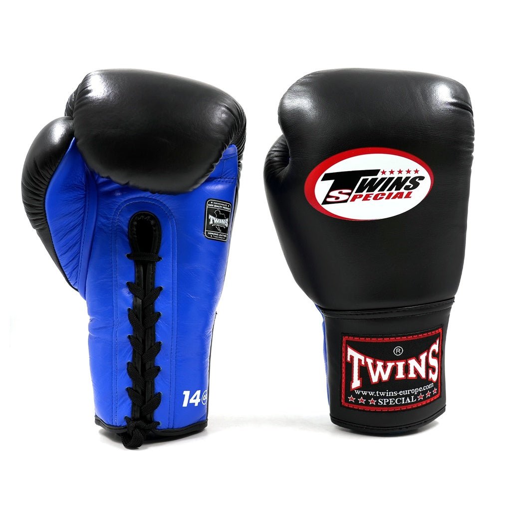 Guantoni Twins Special Lace-Up - Pelle Tinta Unita - Fight Club Store