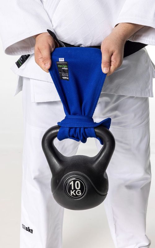 Judo Griptrainer Moskito kort blauw gebruikt met een laag gewicht voor gripoefeningen