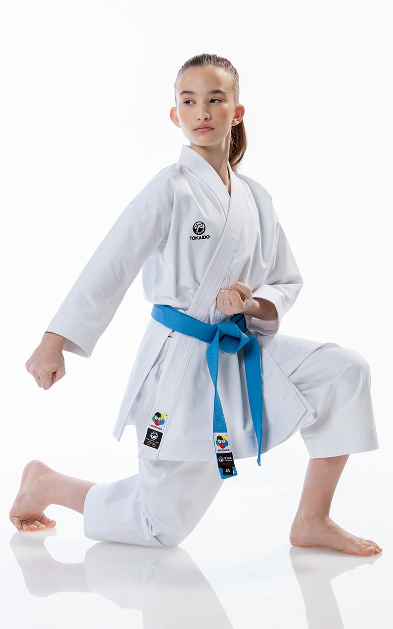 Karategi Tokaido Kata Master Junior WKF - Slim Fit für Kinder