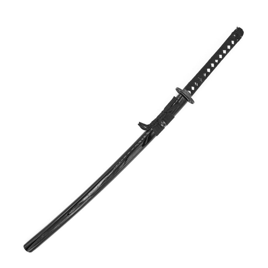 Black Forged Steel Decorative Katana