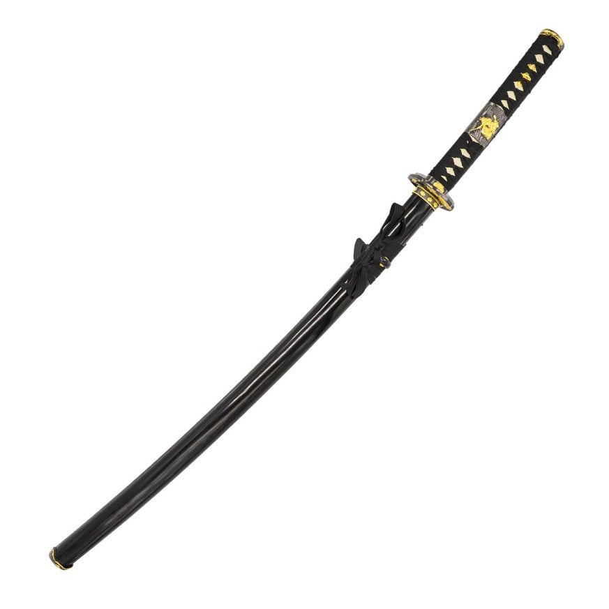 Black and Gold Decorative Stainless Steel Katana