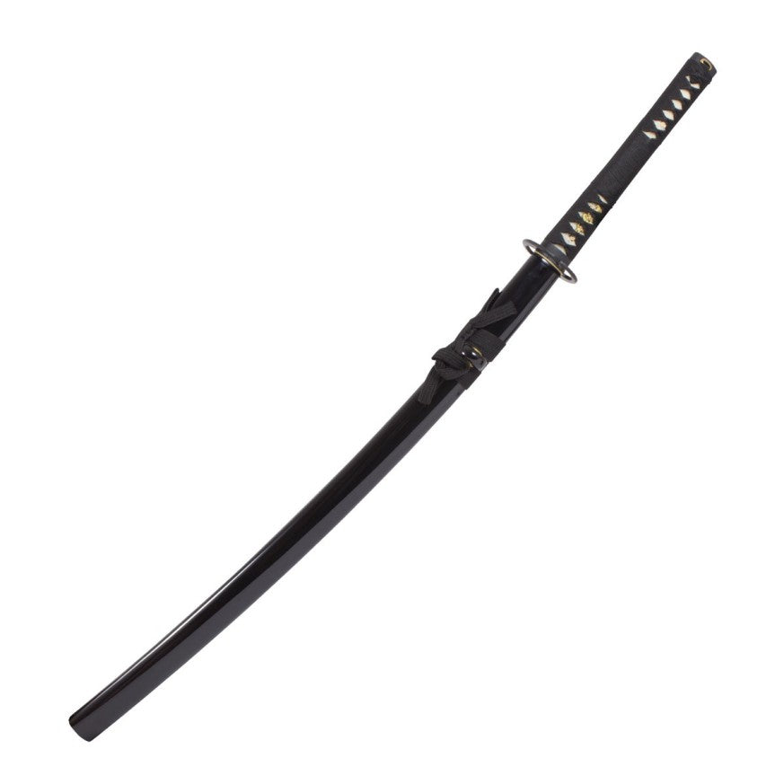 Katana Hagane Maru in Black Forged Steel Training