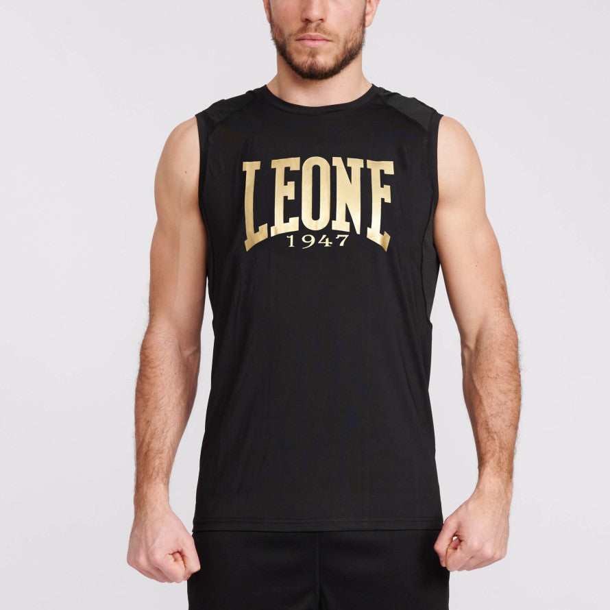 Leone DNA Black Gold Sleeveless T-Shirt