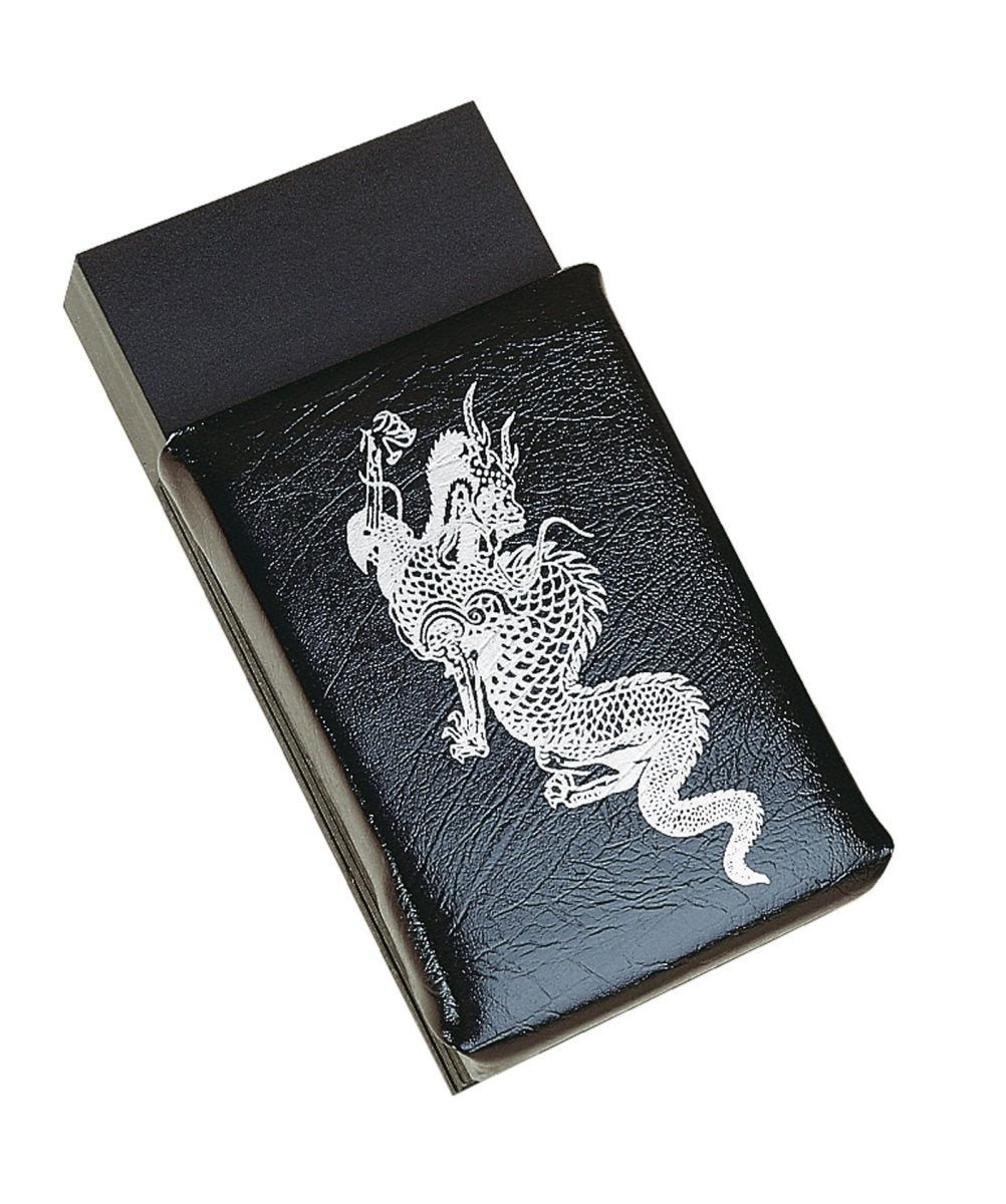 Makiwara Wall Dragon for Karate v černém dřevě s výplní z ekokůže