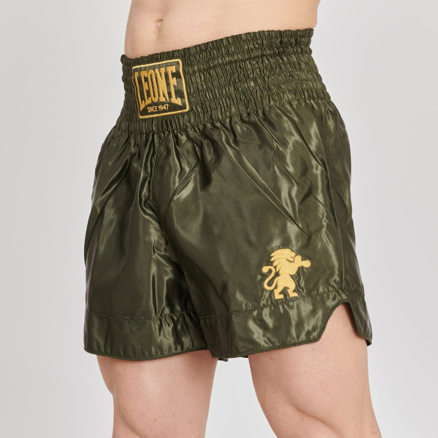 Leone Kick Thai Shorts Solid Color