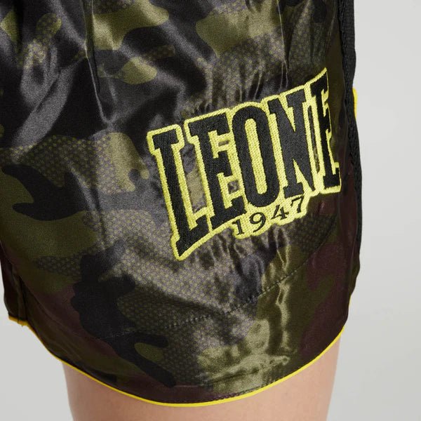 Pantaloncini Camo Leone Kick Boxing - Muay Thai - Fight Club Store