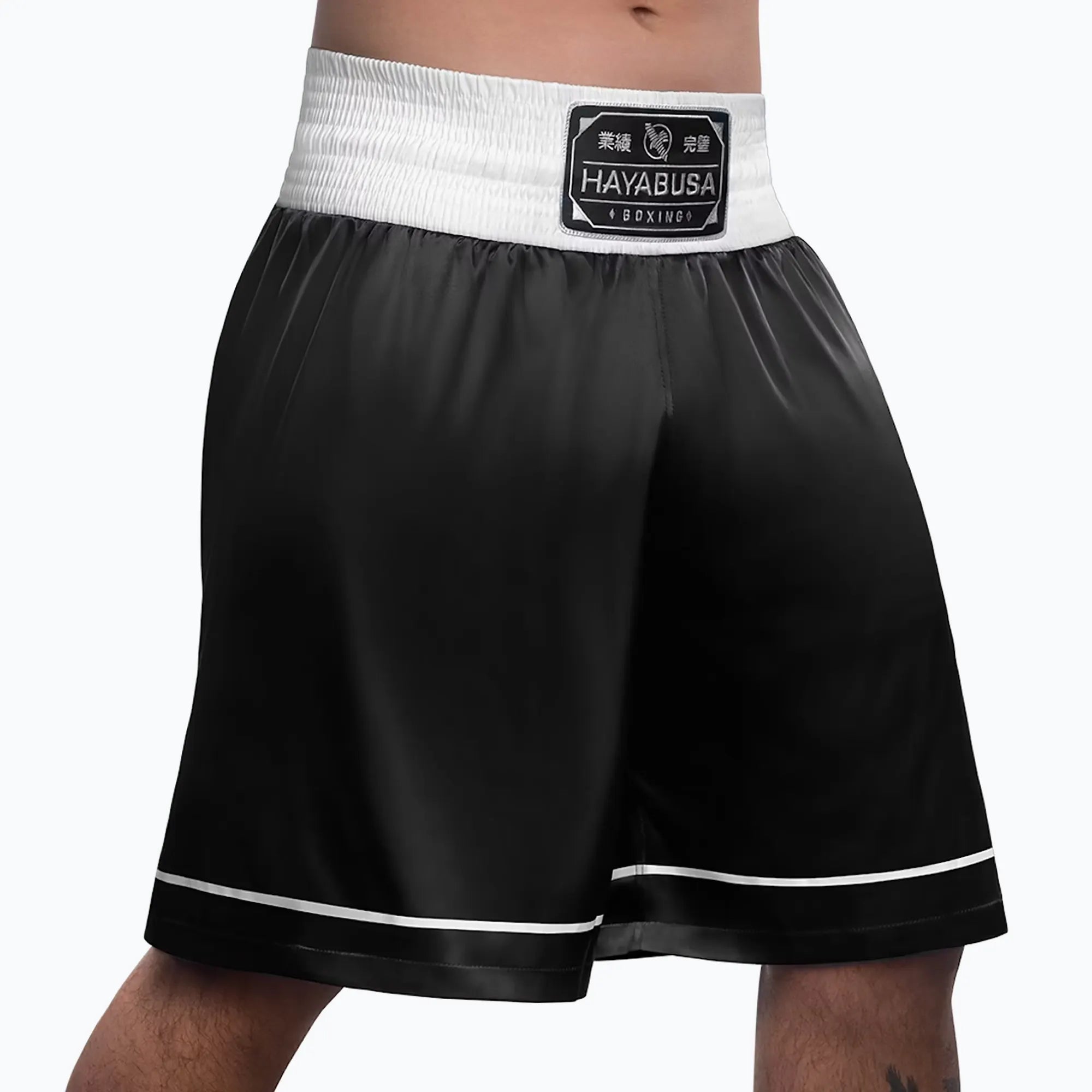 Pantaloncini boxe Hayabusa nero fronte