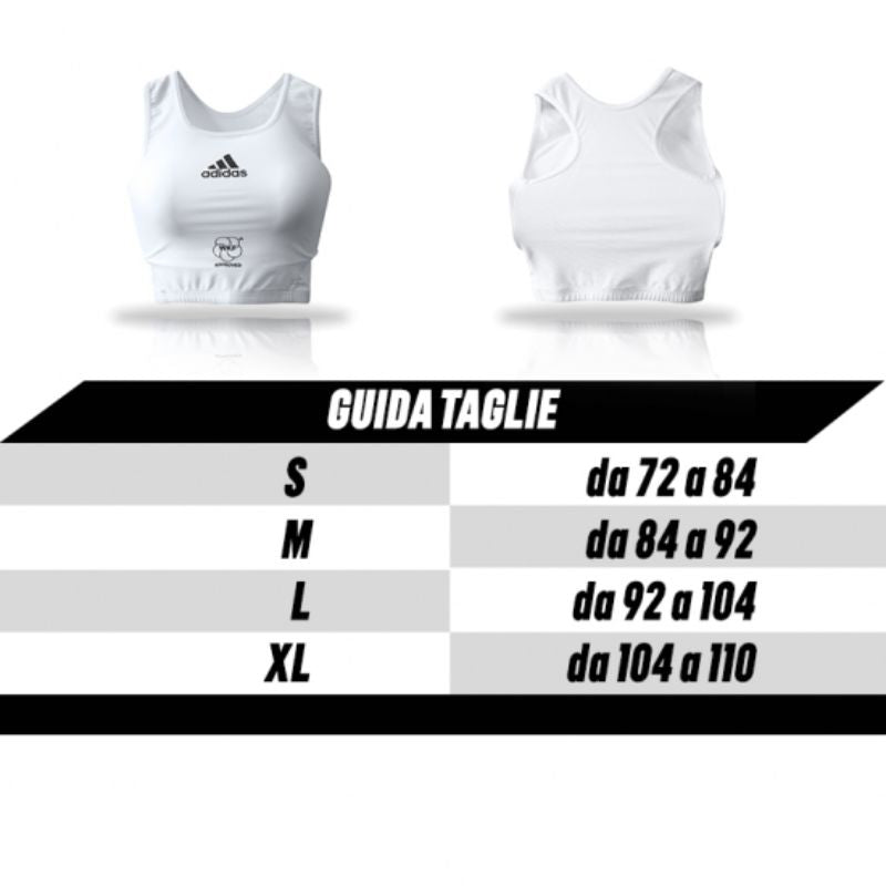 Adidas Karate breast protector WKF approved