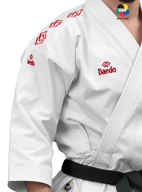 Genvägsdetalj specifik för professionell Daedo Premier League karategi kata.