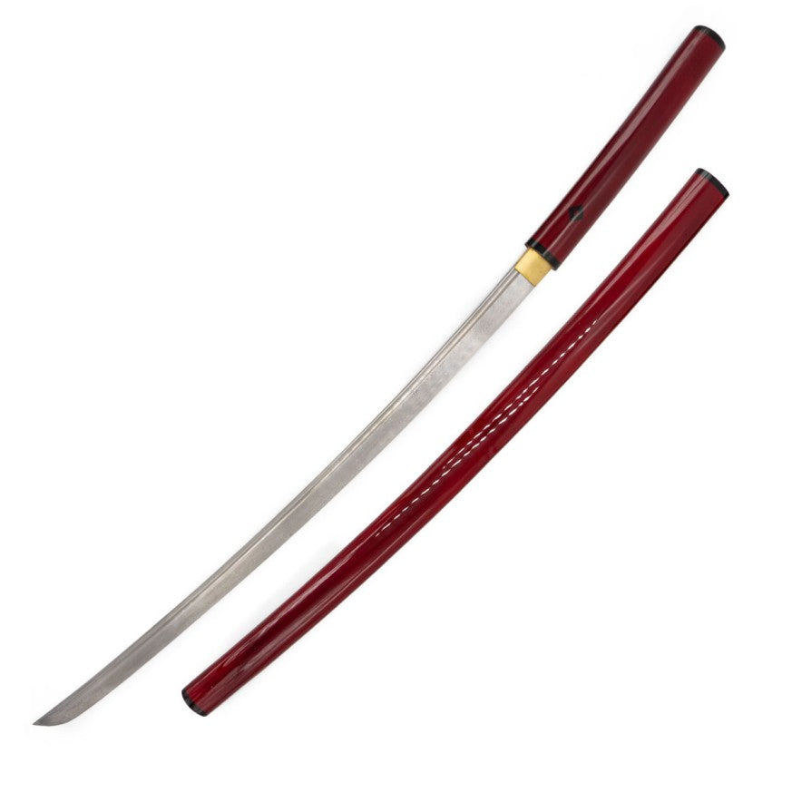 Shirasaya in Damascus Steel
