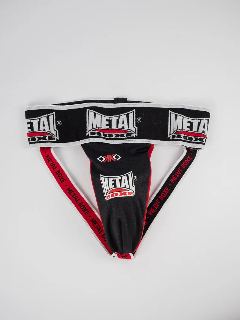 Jockstrap technique OKO Extra Cup noir avec coque de protection insérée