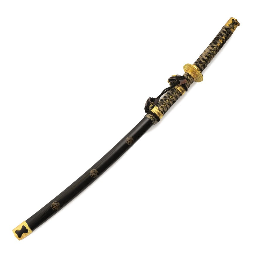 Black and Gold Stainless Steel Decorative Tachi