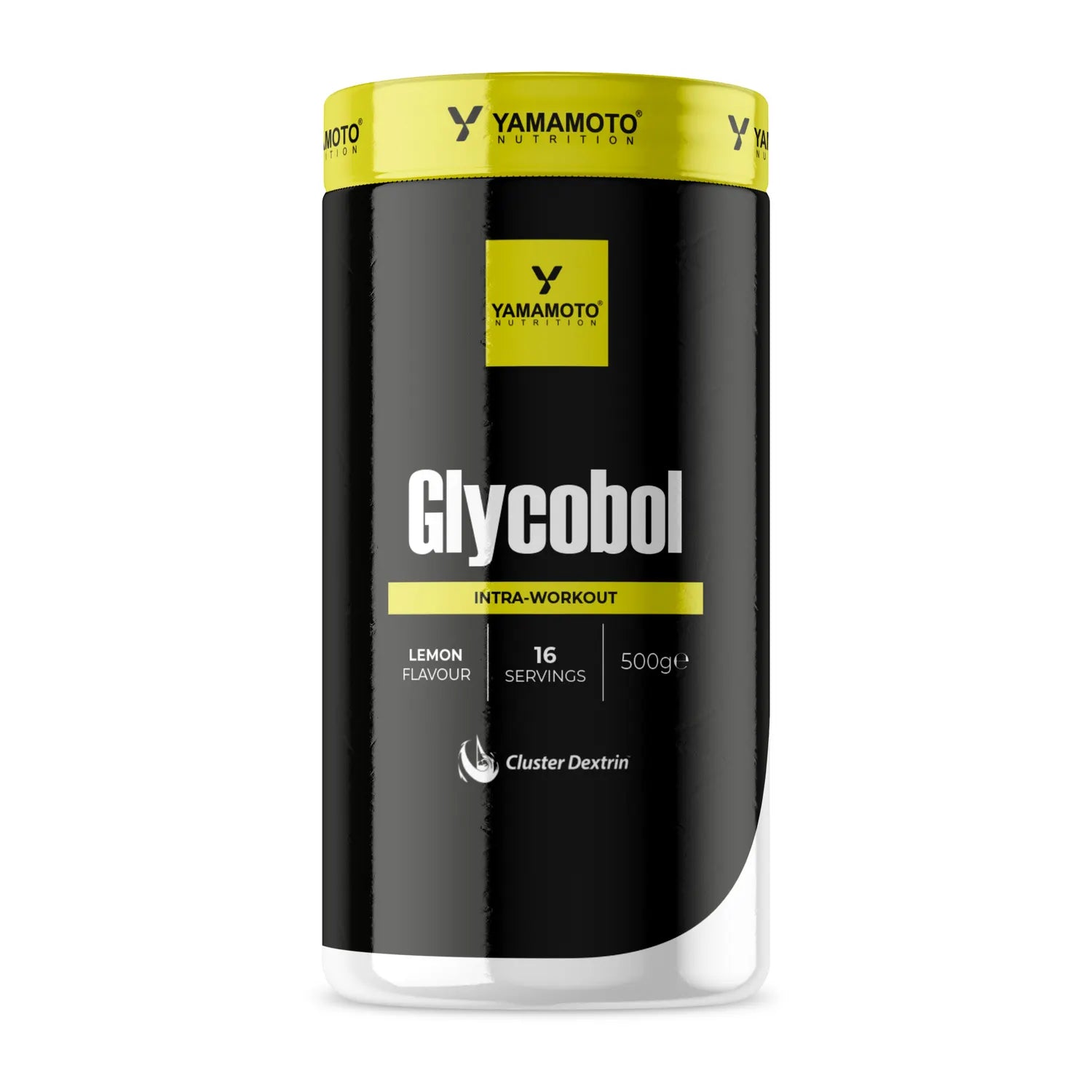 Confezione di GlycoBol Cluster Dextrin™ Yamamoto Nutrition integratore di ciclodestrine Gusto Limone
