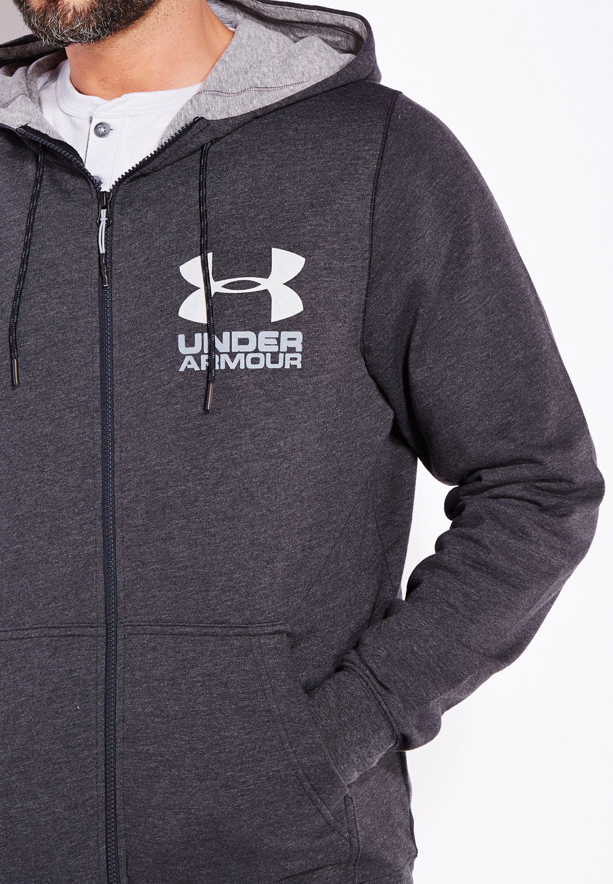 Under Armor Triblend FZ sweatshirt