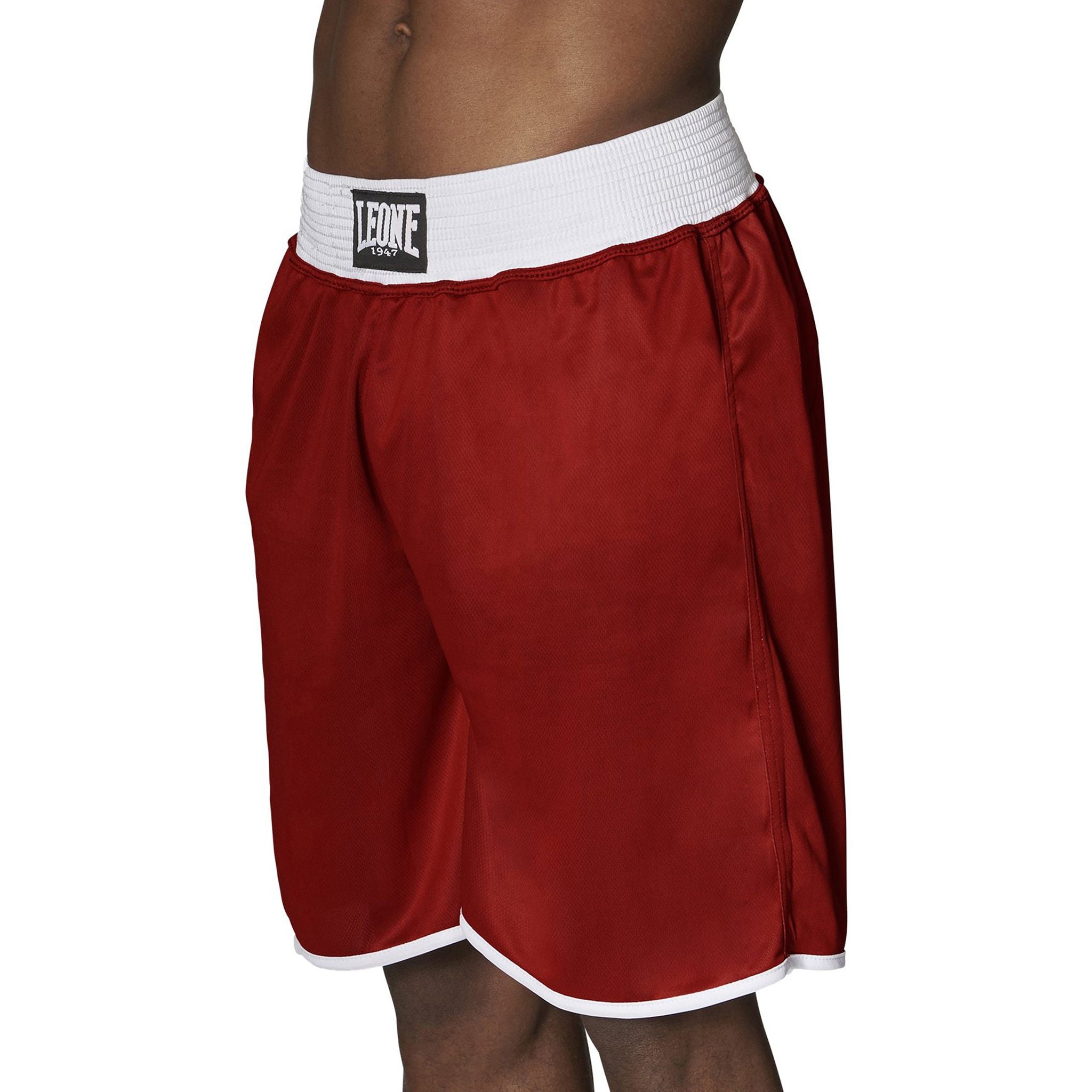Leone Double Reversible Red and Blue Boxing Shorts