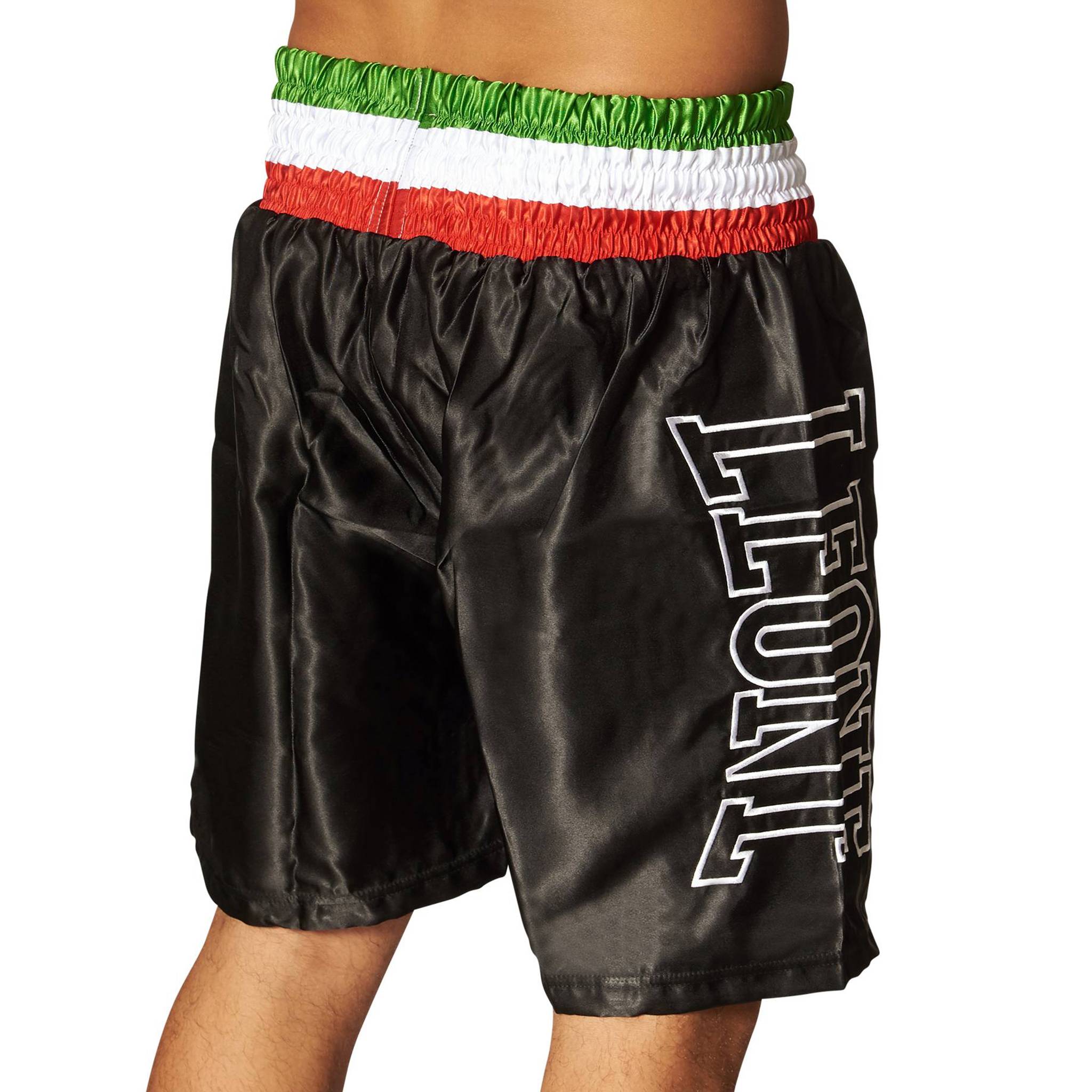 Leone Boxing Shorts with Tricolour Band