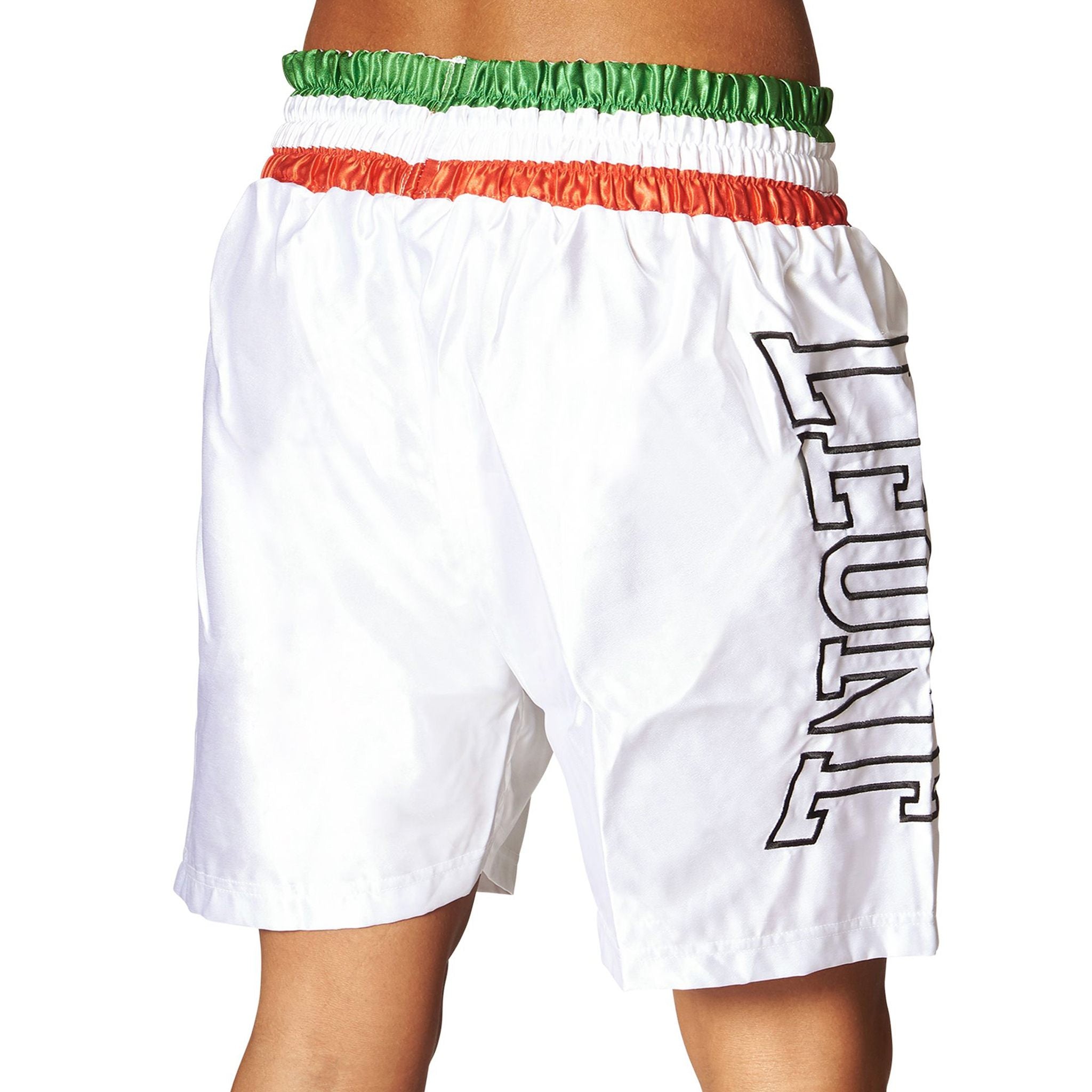 Leone Boxing Shorts with Tricolour Band