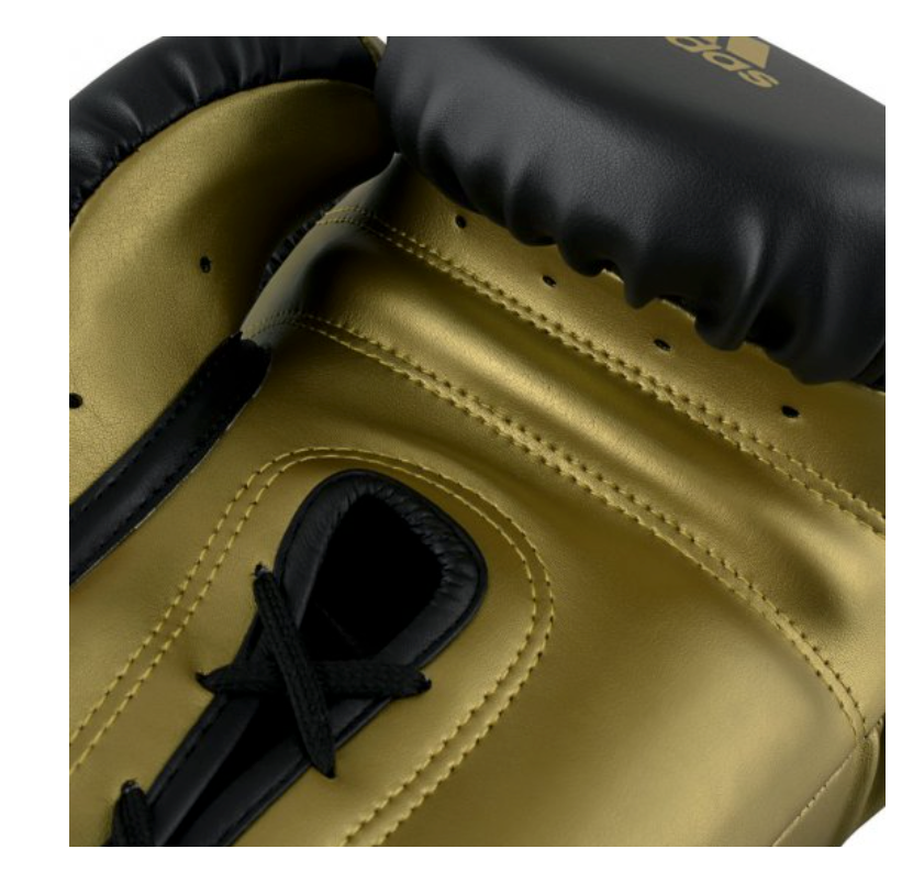 Guantoni Adidas Speed TILT 350 PRO Training Lacci Nero Oro