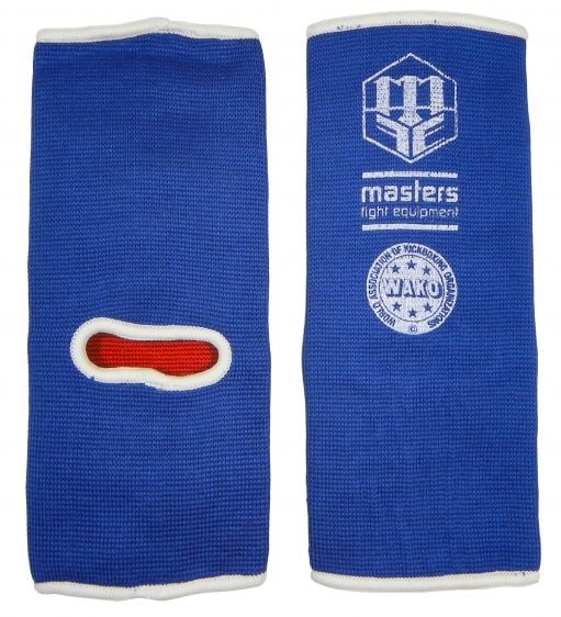 WAKO Reversible Kickboxing Anklets Red Blue 